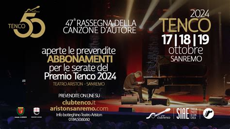 La notte del Premio Tenco  celebrazione della canzone d'autore e incontro tra generazioni musicali